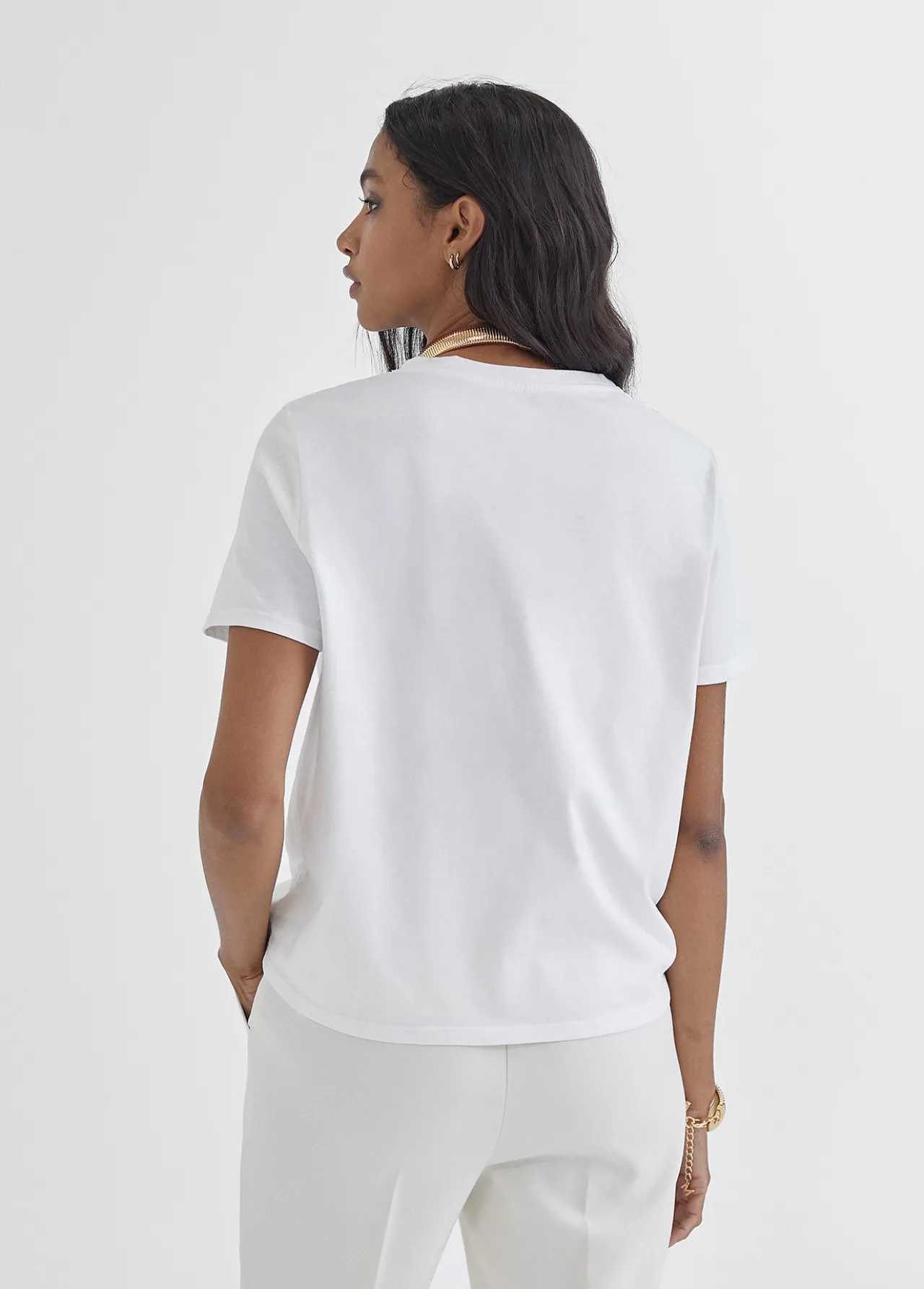 camiseta_estampado_m_4.webp Lola Casademunt Camisetas Y Tops<Camiseta estampado M BLANCO-ROJO