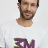 Lola Casademunt Camisetas Y Tops | Baño<Camiseta hombre BLANCO-ROJO