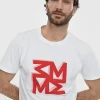 Lola Casademunt Camisetas Y Tops | Baño<Camiseta hombre BLANCO-ROJO