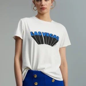 Lola Casademunt Camisetas Y Tops<Camiseta Las Vegas BLANCO