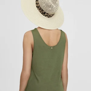 Lola Casademunt Camisetas Y Tops<Camiseta lisa de tirantes CALDERA