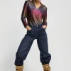 Lola Casademunt Camisetas Y Tops<Camiseta lúrex METAL-MULTICOLOR