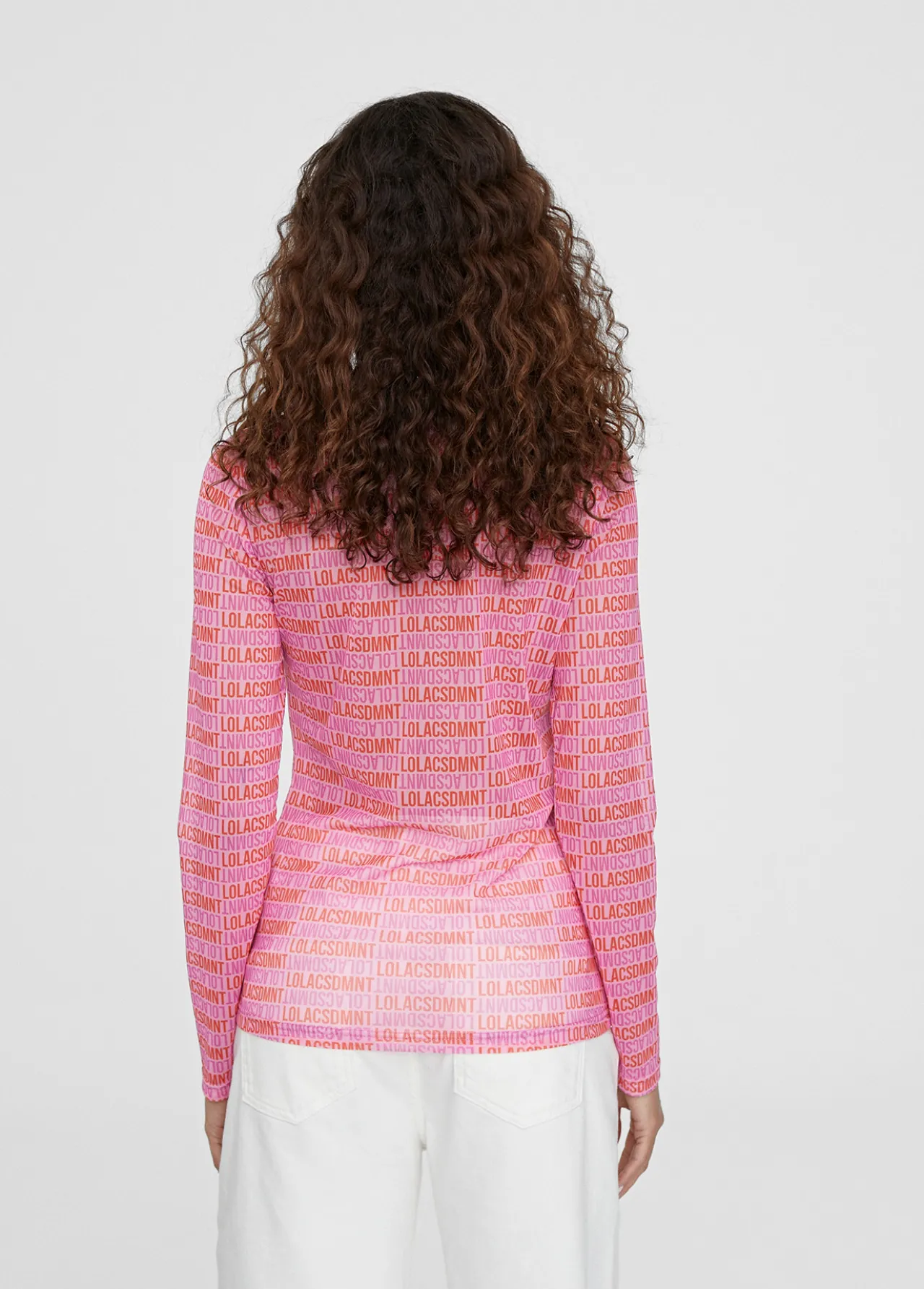 camiseta_monograma_1.webp Lola Casademunt Camisetas Y Tops<Camiseta monograma ROJO-ROSA