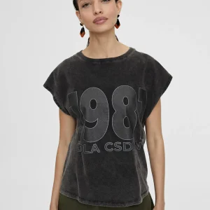 Lola Casademunt Camisetas Y Tops<Camiseta posicionado frontal GRIS