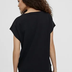 Lola Casademunt Camisetas Y Tops<Camiseta posicionado frontal NEGRO