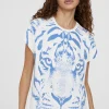 Lola Casademunt Camisetas Y Tops<Camiseta posicionado tigre BLANCO-NEGRO