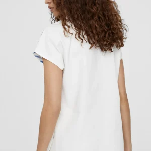 Lola Casademunt Camisetas Y Tops<Camiseta posicionado tigre BLANCO-NEGRO