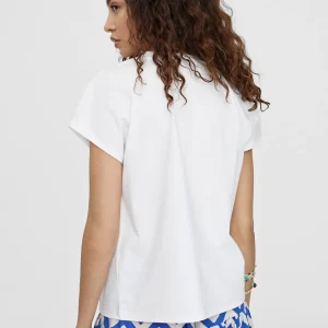 Lola Casademunt Camisetas Y Tops<Camiseta posicionado trigre BLANCO