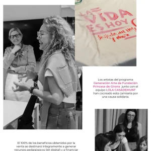 Lola Casademunt Camisetas Y Tops | Artículos Solidarios<Camiseta Princesa Girona BLANCO