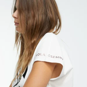 Lola Casademunt Animal Print | Camisetas Y Tops<Camiseta tigre BLANCO