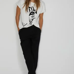 Lola Casademunt Animal Print | Camisetas Y Tops<Camiseta tigre BLANCO