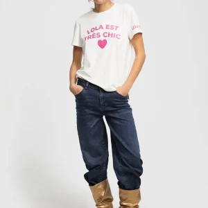 Lola Casademunt Camisetas Y Tops<Camiseta Très Chic BLANCO
