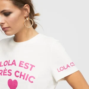 Lola Casademunt Camisetas Y Tops<Camiseta Très Chic BLANCO