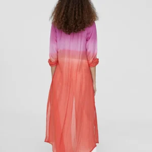Lola Casademunt Camisas Y Blusas | Baño<Camisola larga tie dye AZULELECTRICO