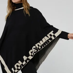 Lola Casademunt Otros Complementos | Punto<Capa de punto MARRON-NARANJA