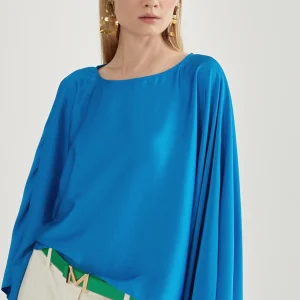 Lola Casademunt Camisetas Y Tops | Camisas Y Blusas<Capa tipo blusa VERDE