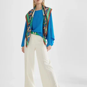 Lola Casademunt Camisetas Y Tops | Camisas Y Blusas<Capa tipo blusa VERDE