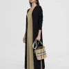 Lola Casademunt Chaquetas Y Gabardinas | Punto<Cardigan largo de punto NEGRO