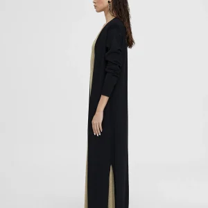 Lola Casademunt Chaquetas Y Gabardinas | Punto<Cardigan largo de punto NEGRO