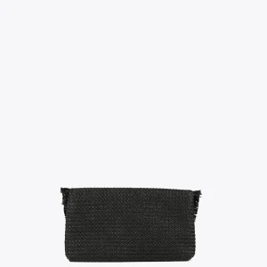 Lola Casademunt Bolsos<Cartera de mano con piedras de color NEGRO-ROSA
