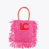 Lola Casademunt Bolsos | Baño<Cesto con logo a contraste AZULELECTRICO