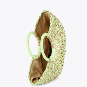 Lola Casademunt Bolsos | Baño<Cesto efecto ráfia MARRON-NEGRO