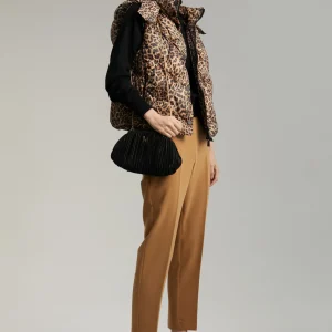 Lola Casademunt Animal Print | Chalecos<Chaleco acolchado animal print FUCSIA