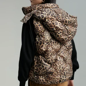Lola Casademunt Animal Print | Chalecos<Chaleco acolchado animal print FUCSIA