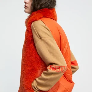 Lola Casademunt Chalecos<Chaleco de pelo NARANJA