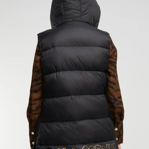 Lola Casademunt Chalecos<Chaleco detalles dorados NEGRO