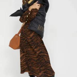 Lola Casademunt Chalecos<Chaleco detalles dorados NEGRO