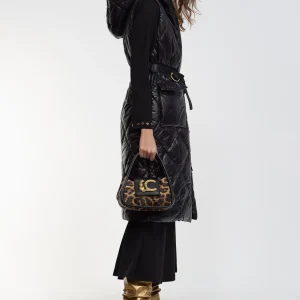 Lola Casademunt Chalecos<Chaleco largo acolchado NEGRO