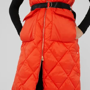 Lola Casademunt Chalecos<Chaleco largo acolchado NARANJA