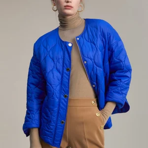 Lola Casademunt Abrigos Y Cazadoras<Chaqueta acolchada AZULELECTRICO