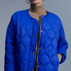 Lola Casademunt Abrigos Y Cazadoras<Chaqueta acolchada AZULELECTRICO