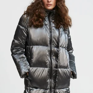Lola Casademunt Abrigos Y Cazadoras<chaqueta acolchada metalizada GRISMETALIZADO