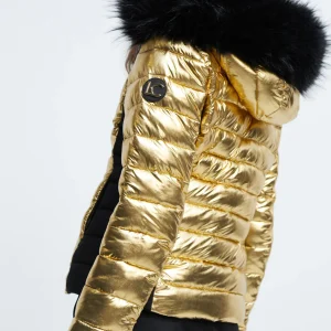 Lola Casademunt Abrigos Y Cazadoras<chaqueta acolchada metalizada DORADO