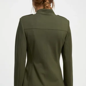 Lola Casademunt Chaquetas Y Gabardinas | Americanas Y Blazers<Chaqueta con cremallera KAKI