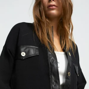 Lola Casademunt Chaquetas Y Gabardinas<Chaqueta corta de punto NEGRO
