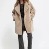 Lola Casademunt Abrigos Y Cazadoras<Chaqueta de pelo CAMEL