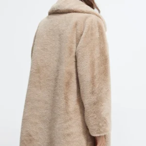 Lola Casademunt Abrigos Y Cazadoras<Chaqueta de pelo CAMEL
