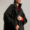 Lola Casademunt Abrigos Y Cazadoras<Chaqueta espalda acolchada NEGRO