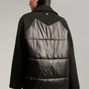Lola Casademunt Abrigos Y Cazadoras<Chaqueta espalda acolchada NEGRO