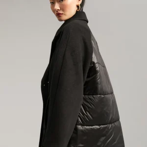 Lola Casademunt Abrigos Y Cazadoras<Chaqueta espalda acolchada NEGRO