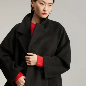 Lola Casademunt Abrigos Y Cazadoras<Chaqueta espalda acolchada NEGRO