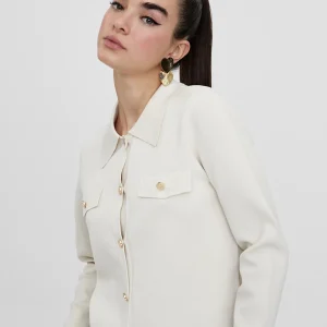 Lola Casademunt Chaquetas Y Gabardinas | Punto<Chaqueta punto con botones NEGRO