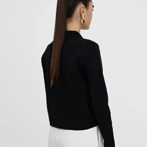 Lola Casademunt Chaquetas Y Gabardinas | Punto<Chaqueta punto con botones NEGRO