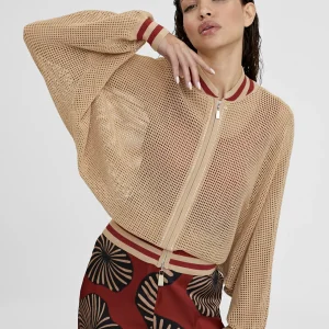 Lola Casademunt Chaquetas Y Gabardinas<Chaqueta punto oversize BEIG