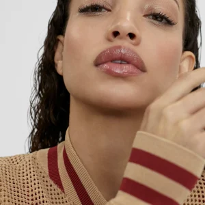 Lola Casademunt Chaquetas Y Gabardinas<Chaqueta punto oversize BEIG