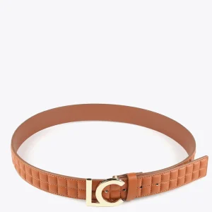 Lola Casademunt Cinturones<Cinturón acolchado MARRON